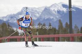 04.02.2016, Canmore, Canada (CAN): Eric Lesser (GER) -  IBU world cup biathlon, sprint men, Canmore (CAN). www.nordicfocus.com. © Manzoni/NordicFocus. Every downloaded picture is fee-liable.