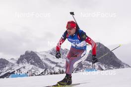 04.02.2016, Canmore, Canada (CAN): Evgeniy Garanichev (RUS) -  IBU world cup biathlon, sprint men, Canmore (CAN). www.nordicfocus.com. © Manzoni/NordicFocus. Every downloaded picture is fee-liable.