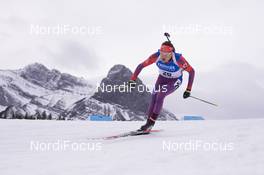 04.02.2016, Canmore, Canada (CAN): Tim Burke (USA) -  IBU world cup biathlon, sprint men, Canmore (CAN). www.nordicfocus.com. © Manzoni/NordicFocus. Every downloaded picture is fee-liable.