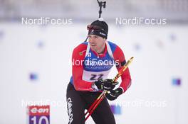 04.02.2016, Canmore, Canada (CAN): Nathan Smith (CAN) -  IBU world cup biathlon, sprint men, Canmore (CAN). www.nordicfocus.com. © Manzoni/NordicFocus. Every downloaded picture is fee-liable.
