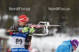 04.02.2016, Canmore, Canada (CAN): Daniel Boehm (GER) -  IBU world cup biathlon, sprint men, Canmore (CAN). www.nordicfocus.com. © Manzoni/NordicFocus. Every downloaded picture is fee-liable.