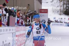 05.02.2016, Canmore, Canada (CAN): Tatjana Akimova (RUS) -  IBU world cup biathlon, sprint women, Canmore (CAN). www.nordicfocus.com. © Manzoni/NordicFocus. Every downloaded picture is fee-liable.