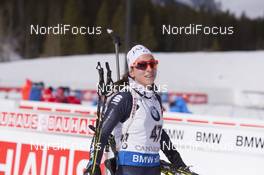 05.02.2016, Canmore, Canada (CAN): Lisa Vittozzi (ITA) -  IBU world cup biathlon, sprint women, Canmore (CAN). www.nordicfocus.com. © Manzoni/NordicFocus. Every downloaded picture is fee-liable.