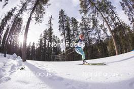 05.02.2016, Canmore, Canada (CAN): Juliya Dzhyma (UKR) -  IBU world cup biathlon, sprint women, Canmore (CAN). www.nordicfocus.com. © Manzoni/NordicFocus. Every downloaded picture is fee-liable.