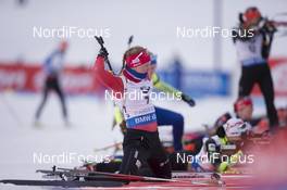 05.02.2016, Canmore, Canada (CAN): Marte Olsbu (NOR) -  IBU world cup biathlon, sprint women, Canmore (CAN). www.nordicfocus.com. © Manzoni/NordicFocus. Every downloaded picture is fee-liable.