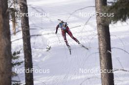 05.02.2016, Canmore, Canada (CAN): Lisa Theresa Hauser (AUT) -  IBU world cup biathlon, sprint women, Canmore (CAN). www.nordicfocus.com. © Manzoni/NordicFocus. Every downloaded picture is fee-liable.