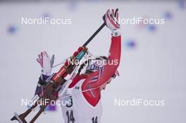 05.02.2016, Canmore, Canada (CAN): Synnoeve Solemdal (NOR) -  IBU world cup biathlon, sprint women, Canmore (CAN). www.nordicfocus.com. © Manzoni/NordicFocus. Every downloaded picture is fee-liable.