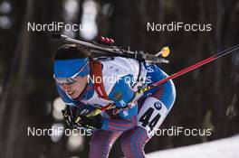 05.02.2016, Canmore, Canada (CAN): Daria Virolaynen (RUS) -  IBU world cup biathlon, sprint women, Canmore (CAN). www.nordicfocus.com. © Manzoni/NordicFocus. Every downloaded picture is fee-liable.
