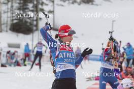 02.02.2016, Canmore, Canada (CAN): Veronika Vitkova (CZE) -  IBU world cup biathlon, training, Canmore (CAN). www.nordicfocus.com. © Manzoni/NordicFocus. Every downloaded picture is fee-liable.