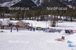 02.02.2016, Canmore, Canada (CAN): Event Feature: The Biathlon Stadium of Canmore -  IBU world cup biathlon, training, Canmore (CAN). www.nordicfocus.com. © Manzoni/NordicFocus. Every downloaded picture is fee-liable.