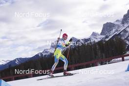 02.02.2016, Canmore, Canada (CAN): Teja Gregorin (SLO) -  IBU world cup biathlon, training, Canmore (CAN). www.nordicfocus.com. © Manzoni/NordicFocus. Every downloaded picture is fee-liable.