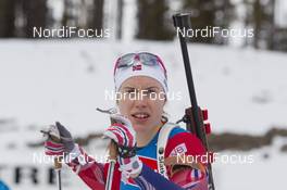 02.02.2016, Canmore, Canada (CAN): Synnoeve Solemdal (NOR) -  IBU world cup biathlon, training, Canmore (CAN). www.nordicfocus.com. © Manzoni/NordicFocus. Every downloaded picture is fee-liable.