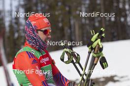 03.02.2016, Canmore, Canada (CAN): Leif Nordgren (USA) -  IBU world cup biathlon, training, Canmore (CAN). www.nordicfocus.com. © Manzoni/NordicFocus. Every downloaded picture is fee-liable.