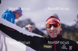 02.02.2016, Canmore, Canada (CAN): Simon Eder (AUT) -  IBU world cup biathlon, training, Canmore (CAN). www.nordicfocus.com. © Manzoni/NordicFocus. Every downloaded picture is fee-liable.