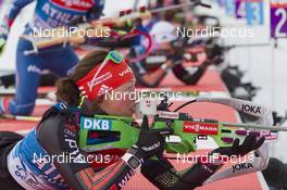 02.02.2016, Canmore, Canada (CAN): Laura Dahlmeier (GER) -  IBU world cup biathlon, training, Canmore (CAN). www.nordicfocus.com. © Manzoni/NordicFocus. Every downloaded picture is fee-liable.