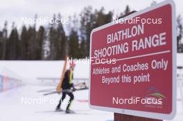 02.02.2016, Canmore, Canada (CAN): Event Feature: Track feature -  IBU world cup biathlon, training, Canmore (CAN). www.nordicfocus.com. © Manzoni/NordicFocus. Every downloaded picture is fee-liable.