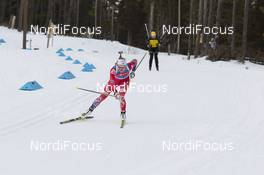 02.02.2016, Canmore, Canada (CAN): Hilde Fenne (NOR) -  IBU world cup biathlon, training, Canmore (CAN). www.nordicfocus.com. © Manzoni/NordicFocus. Every downloaded picture is fee-liable.