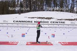 03.02.2016, Canmore, Canada (CAN): Martin Jaeger (SUI) -  IBU world cup biathlon, training, Canmore (CAN). www.nordicfocus.com. © Manzoni/NordicFocus. Every downloaded picture is fee-liable.