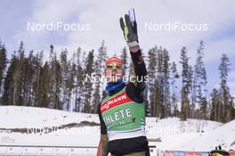 03.02.2016, Canmore, Canada (CAN): Arnd Peiffer (GER) -  IBU world cup biathlon, training, Canmore (CAN). www.nordicfocus.com. © Manzoni/NordicFocus. Every downloaded picture is fee-liable.