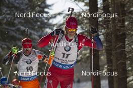 12.02.2016, Presque Isle, United States of America (USA): Alexander Os (NOR) -  IBU world cup biathlon, pursuit men, Presque Isle (USA). www.nordicfocus.com. © Manzoni/NordicFocus. Every downloaded picture is fee-liable.