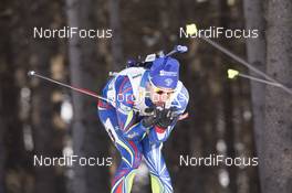 12.02.2016, Presque Isle, United States of America (USA): Quentin Fillon Maillet (FRA) -  IBU world cup biathlon, pursuit men, Presque Isle (USA). www.nordicfocus.com. © Manzoni/NordicFocus. Every downloaded picture is fee-liable.