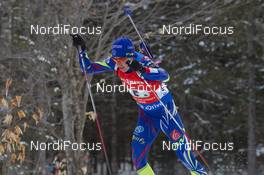 13.02.2016, Presque Isle, United States of America (USA): Quentin Fillon Maillet (FRA) -  IBU world cup biathlon, relay men, Presque Isle (USA). www.nordicfocus.com. © Manzoni/NordicFocus. Every downloaded picture is fee-liable.
