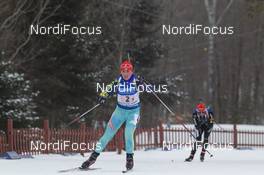13.02.2016, Presque Isle, United States of America (USA): Iryna Varvynets (UKR) -  IBU world cup biathlon, relay women, Presque Isle (USA). www.nordicfocus.com. © Manzoni/NordicFocus. Every downloaded picture is fee-liable.