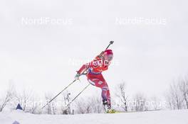 11.02.2016, Presque Isle, United States of America (USA): Hilde Fenne (NOR) -  IBU world cup biathlon, sprint women, Presque Isle (USA). www.nordicfocus.com. © Manzoni/NordicFocus. Every downloaded picture is fee-liable.