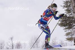 11.02.2016, Presque Isle, United States of America (USA): Justine Braisaz (FRA) -  IBU world cup biathlon, sprint women, Presque Isle (USA). www.nordicfocus.com. © Manzoni/NordicFocus. Every downloaded picture is fee-liable.