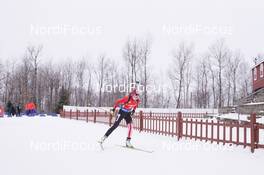 11.02.2016, Presque Isle, United States of America (USA): Emma Lunder (CAN) -  IBU world cup biathlon, sprint women, Presque Isle (USA). www.nordicfocus.com. © Manzoni/NordicFocus. Every downloaded picture is fee-liable.