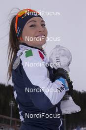 17.03.2016, Khanty-Mansiysk, Russia (RUS): Dorothea Wierer (ITA) -  IBU world cup biathlon,  cups, Khanty-Mansiysk (RUS). www.nordicfocus.com. © Manzoni/NordicFocus. Every downloaded picture is fee-liable.