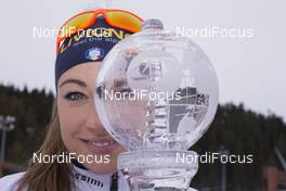 17.03.2016, Khanty-Mansiysk, Russia (RUS): Dorothea Wierer (ITA) -  IBU world cup biathlon,  cups, Khanty-Mansiysk (RUS). www.nordicfocus.com. © Manzoni/NordicFocus. Every downloaded picture is fee-liable.