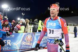 19.03.2016, Khanty-Mansiysk, Russia (RUS): Lowell Bailey (USA) -  IBU world cup biathlon, pursuit men, Khanty-Mansiysk (RUS). www.nordicfocus.com. © Tumashov/NordicFocus. Every downloaded picture is fee-liable.