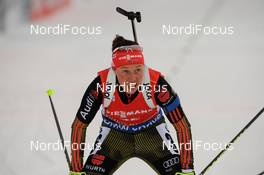 19.03.2016, Khanty-Mansiysk, Russia (RUS): Laura Dahlmeier (GER) -  IBU world cup biathlon, pursuit women, Khanty-Mansiysk (RUS). www.nordicfocus.com. © Tumashov/NordicFocus. Every downloaded picture is fee-liable.