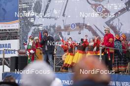 19.03.2016, Khanty-Mansiysk, Russia (RUS): Event Feature: cultural animation programm -  IBU world cup biathlon, pursuit women, Khanty-Mansiysk (RUS). www.nordicfocus.com. © Manzoni/NordicFocus. Every downloaded picture is fee-liable.