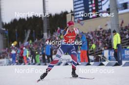 19.03.2016, Khanty-Mansiysk, Russia (RUS): Fanny Horn Birkeland (NOR) -  IBU world cup biathlon, pursuit women, Khanty-Mansiysk (RUS). www.nordicfocus.com. © Manzoni/NordicFocus. Every downloaded picture is fee-liable.