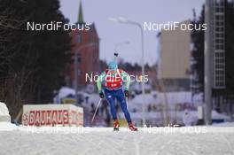 18.03.2016, Khanty-Mansiysk, Russia (RUS): Yan Savitskiy (KAZ) -  IBU world cup biathlon, sprint men, Khanty-Mansiysk (RUS). www.nordicfocus.com. © Manzoni/NordicFocus. Every downloaded picture is fee-liable.