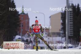 18.03.2016, Khanty-Mansiysk, Russia (RUS): Arnd Peiffer (GER) -  IBU world cup biathlon, sprint men, Khanty-Mansiysk (RUS). www.nordicfocus.com. © Manzoni/NordicFocus. Every downloaded picture is fee-liable.