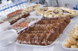 15.03.2016, Khanty-Mansiysk, Russia (RUS): Event Feature: delicious food for the team captains -  IBU world cup biathlon, team captains meeting, Khanty-Mansiysk (RUS). www.nordicfocus.com. © Manzoni/NordicFocus. Every downloaded picture is fee-liable.