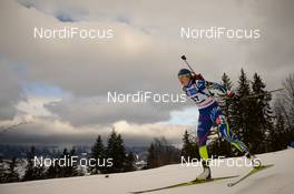 27.01.2016, Cheile Gradistei, Romania (ROU): BEGUE Myrtille(FRA) - IBU Youth and Junior world ski championships biathlon, individual women youth, Cheile Gradistei (ROU). www.nordicfocus.com. © Tumashov/NordicFocus. Every downloaded picture is fee-liable.