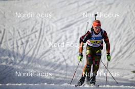 02.02.2016, Cheile Gradistei, Romania (ROU): WEICK Lars-Erik(GER) - IBU Youth and Junior world ski championships biathlon, relay men junior, Cheile Gradistei (ROU). www.nordicfocus.com. © Tumashov/NordicFocus. Every downloaded picture is fee-liable.