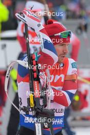 10.03.2016, Oslo, Norway (NOR): Emil Hegle Svendsen (NOR) - IBU world championships biathlon, individual men, Oslo (NOR). www.nordicfocus.com. © Tumashov/NordicFocus. Every downloaded picture is fee-liable.