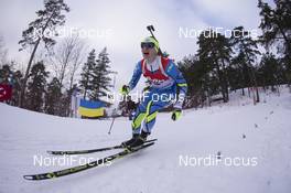 10.03.2016, Oslo, Norway (NOR): Rene Zahkna (EST) - IBU world championships biathlon, individual men, Oslo (NOR). www.nordicfocus.com. © NordicFocus. Every downloaded picture is fee-liable.