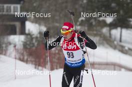10.03.2016, Oslo, Norway (NOR): Jeremy Finello (SUI) - IBU world championships biathlon, individual men, Oslo (NOR). www.nordicfocus.com. © NordicFocus. Every downloaded picture is fee-liable.