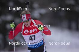 10.03.2016, Oslo, Norway (NOR): Scott Gow (CAN) - IBU world championships biathlon, individual men, Oslo (NOR). www.nordicfocus.com. © NordicFocus. Every downloaded picture is fee-liable.