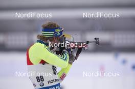 10.03.2016, Oslo, Norway (NOR): Torstein Stenersen (SWE) - IBU world championships biathlon, individual men, Oslo (NOR). www.nordicfocus.com. © NordicFocus. Every downloaded picture is fee-liable.