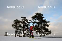 10.03.2016, Oslo, Norway (NOR): Nathan Smith (CAN) - IBU world championships biathlon, individual men, Oslo (NOR). www.nordicfocus.com. © Tumashov/NordicFocus. Every downloaded picture is fee-liable.