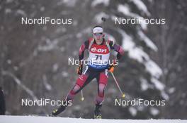 10.03.2016, Oslo, Norway (NOR): David Komatz (AUT) - IBU world championships biathlon, individual men, Oslo (NOR). www.nordicfocus.com. © NordicFocus. Every downloaded picture is fee-liable.
