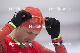 10.03.2016, Oslo, Norway (NOR): Lowell Bailey (USA) - IBU world championships biathlon, individual men, Oslo (NOR). www.nordicfocus.com. © NordicFocus. Every downloaded picture is fee-liable.