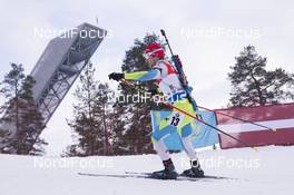 10.03.2016, Oslo, Norway (NOR): Lenart Oblak (SLO) - IBU world championships biathlon, individual men, Oslo (NOR). www.nordicfocus.com. © NordicFocus. Every downloaded picture is fee-liable.